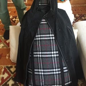 Barney’s wool poncho